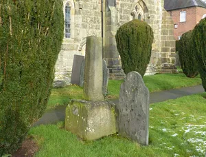 Churchyard cross, 10 yards south of south door