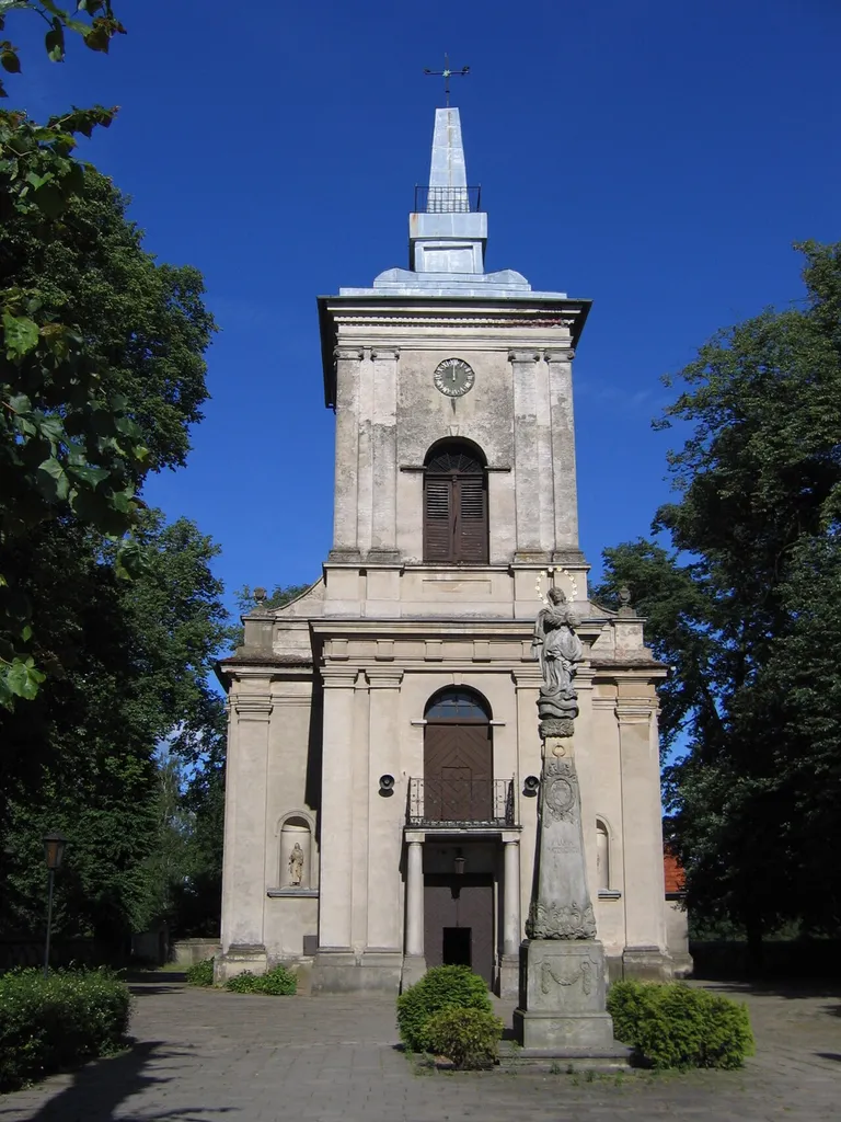 Saint Michael Archangel church in Kwilcz, Poland