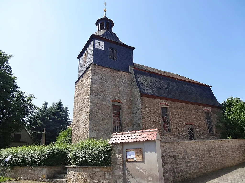 Church in Hammerstedt, Thuringia, Germany