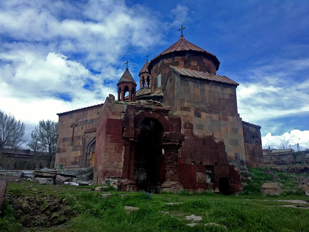 This is a photo of a monument in Armenia identified by the ID
