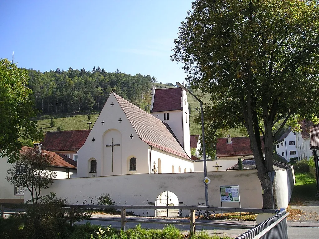 Enkering, St Othmar Parish Church from west.
