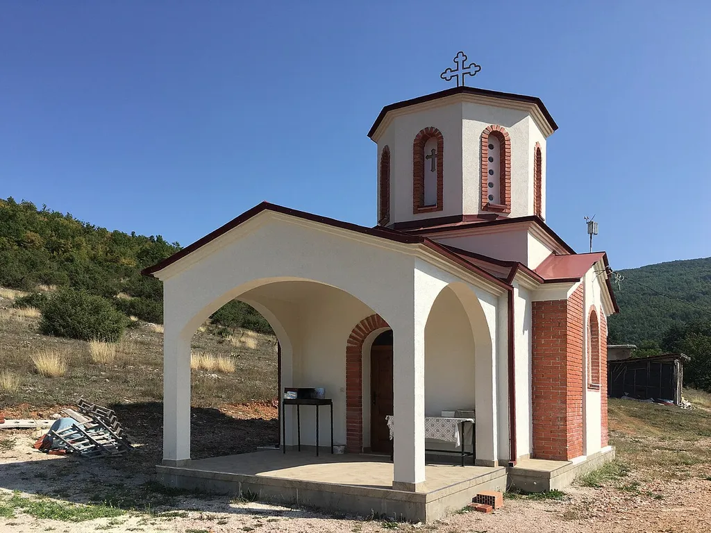 St. Nedela Church in the village of Bigor Dolenci