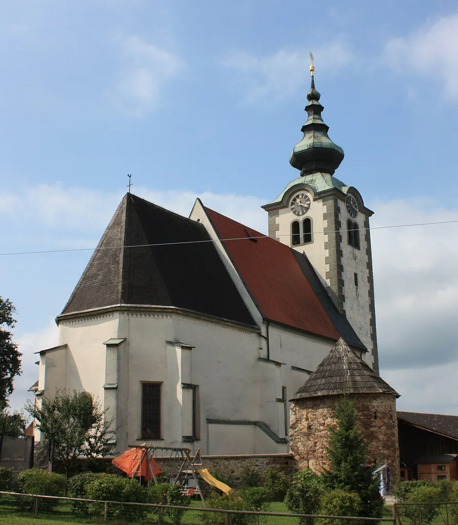 Parish church "Assumption of Mary" Locality: Maria Rojach Community:Sankt Andrä