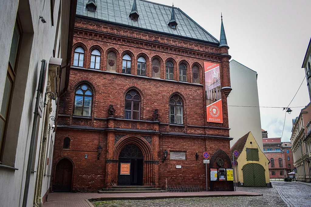 Building of Museum of Riga History and Navigation, originally built as the building of Riga Dom ensemble,