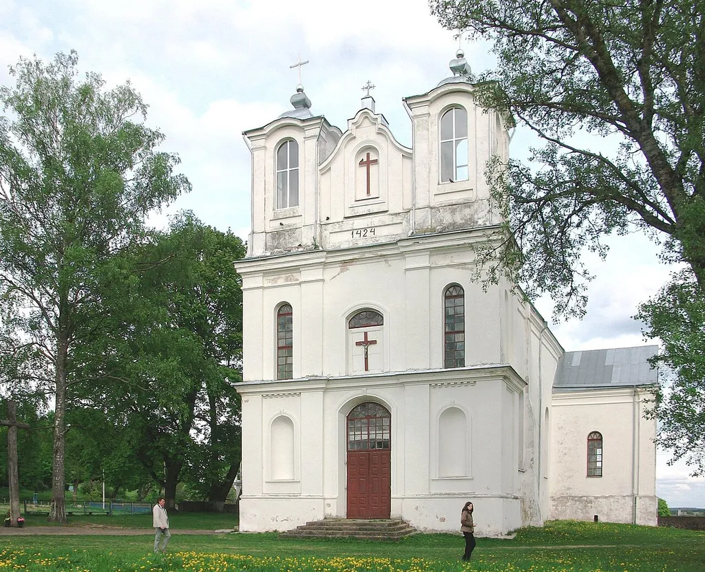 Church of Saint Mary in Vishneva village, Belarus