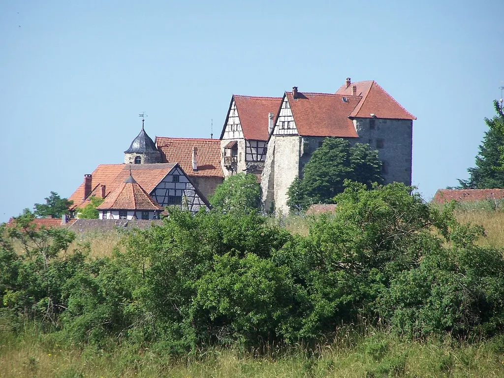 Johanniterburg. Ansicht von Nordosten.