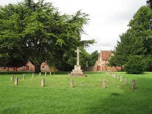 War memorial outside the former St Edmund's Church (Salisbury Arts Centre), Salisbury