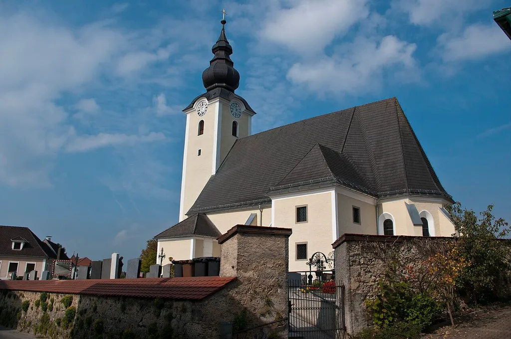 Kath. Pfarrkirche hl. Stephan und Friedhof