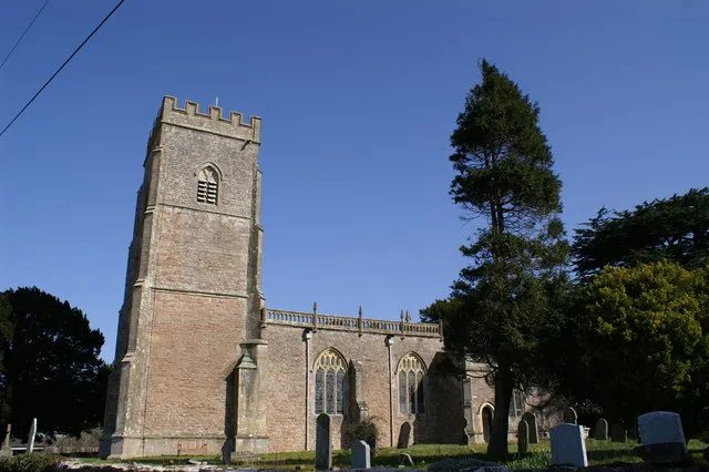 St Leonard's parish church, Rodney Stoke, Somerset, seen from the south