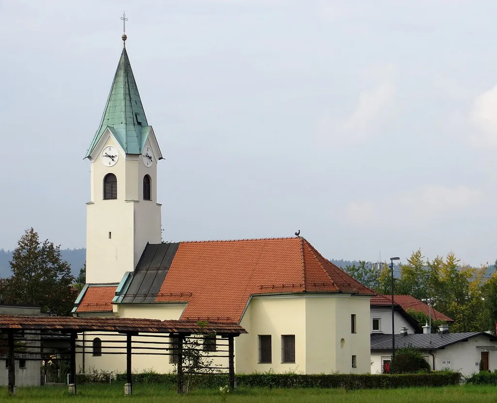 Divine Savior Church in Koseze, City of Ljubljana, Slovenia