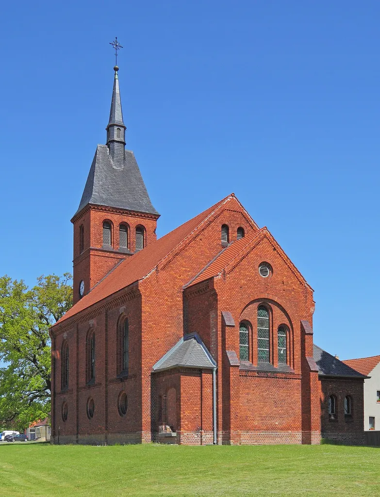 Village church in Betzin (Fehrbellin), Brandenburg, Germany