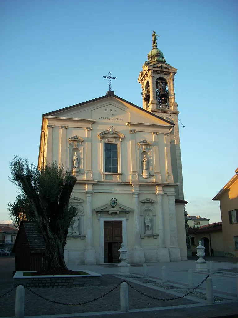 Chiesa dei San Nazario e Celso a Curnasco, frazione di Treviolo (BG).