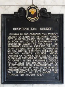 Cosmopolitan Church historical marker