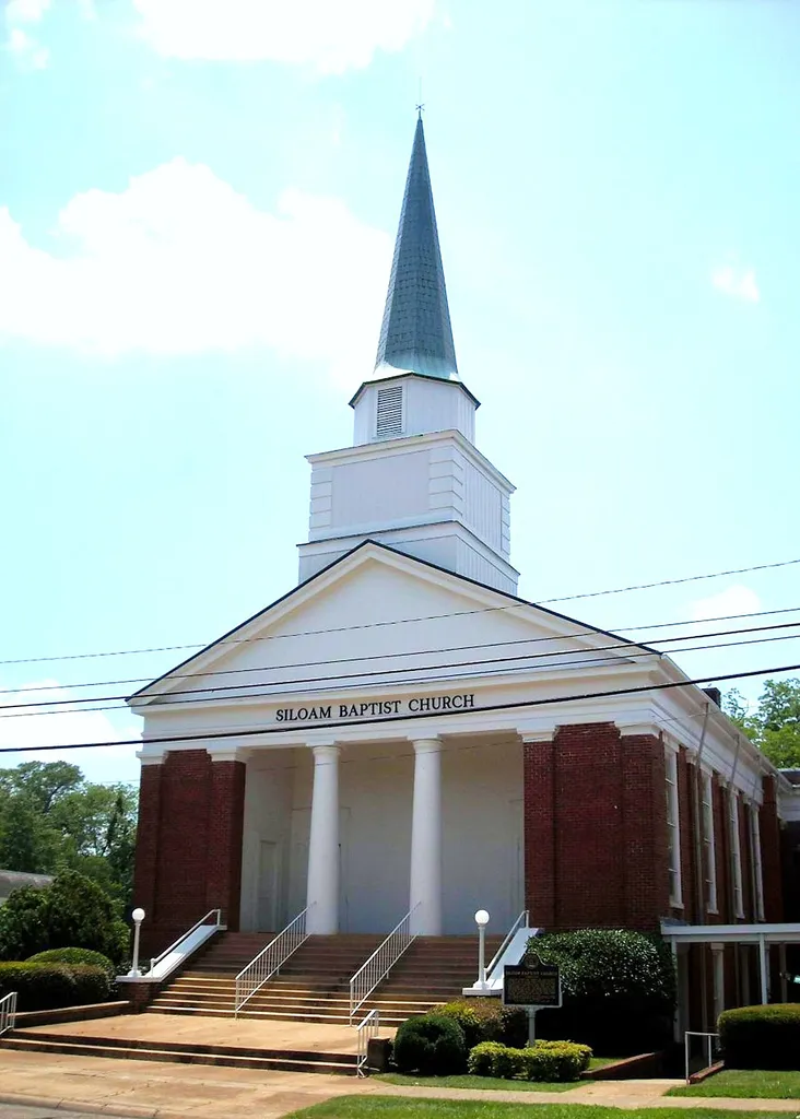 Siloam Baptist Church in Marion, Perry County, Alabama.