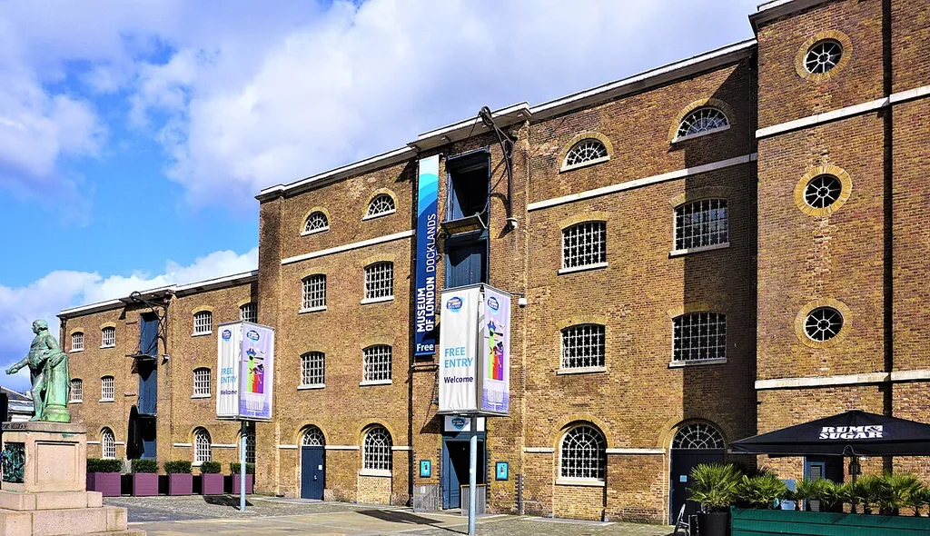 The Museum of London Docklands in east London.
