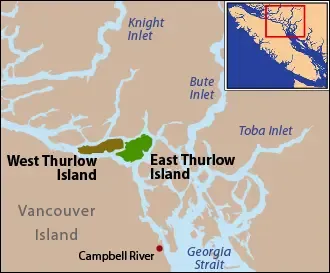 East Thurlow Island