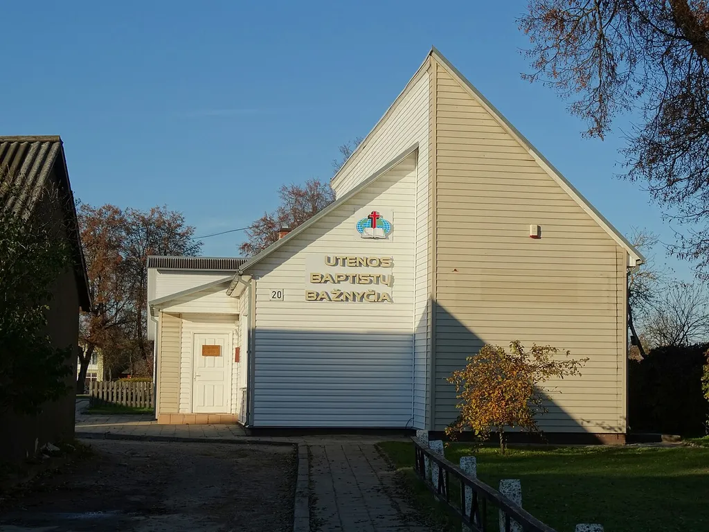 Baptist church, Utena, Lithuania