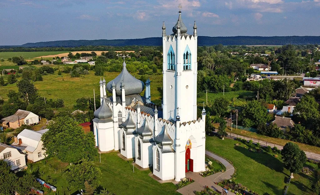 Церква Преображення (Церква Спаса Преображення Господнього) (Спасо-Преображенська церква) (мур.), Мошни,