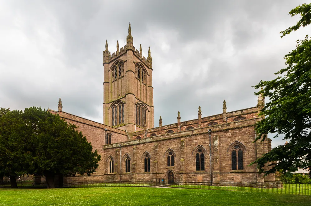 Photograph of St Laurence's Church, Ludlow, Shropshire, England