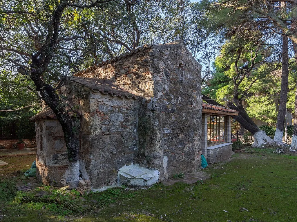 The small byzantine chapel of Panagia Xidou in Kifissia.