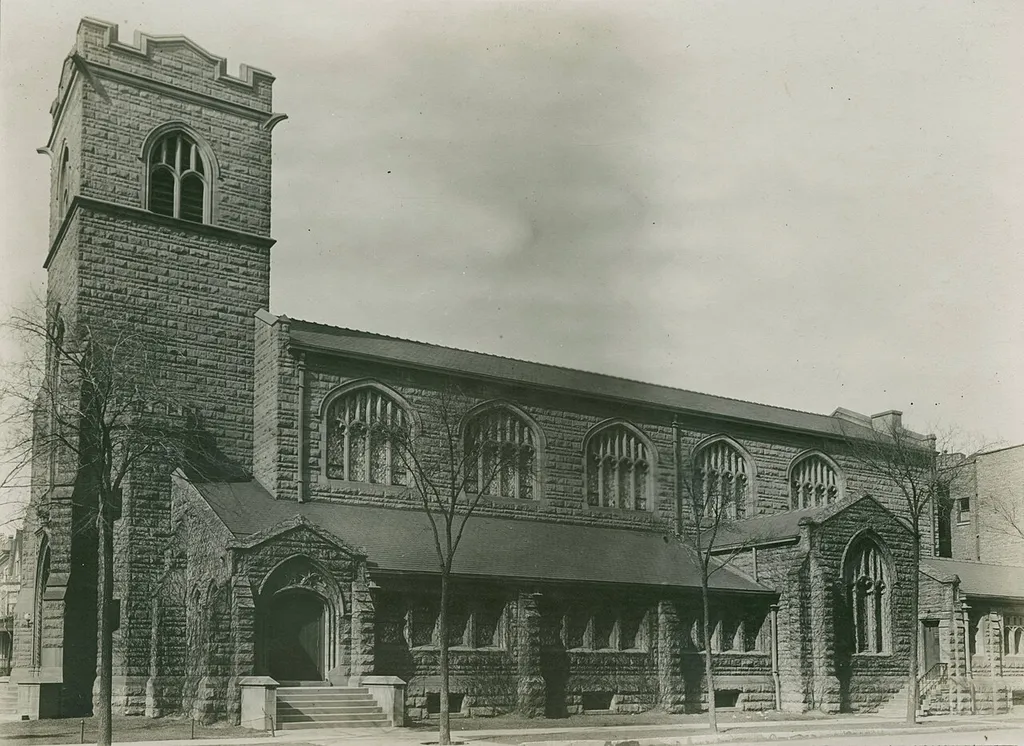 " St. Paul's Episcopal, 50th and Madison, Kenwood; April 24, 1913"--Photograph verso.