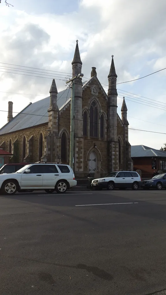 The original SPLC church in Davey Street