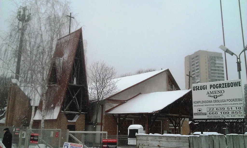 Warszawa Ruda - kaplica Św. Rafała Kalinowskiego i Alberta Chmielowskiego