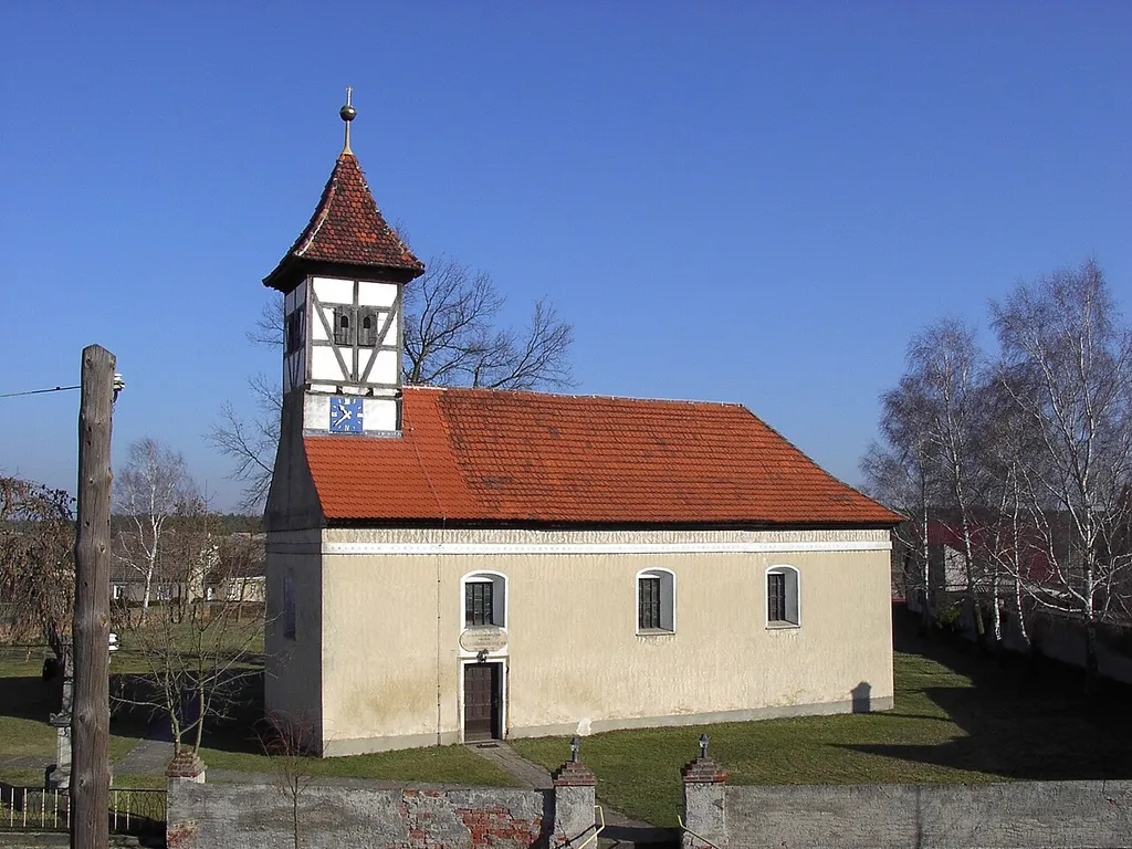 Church in Groß Briesen. Groß Briesen is a part of the town Belzig in Brandenburg, Germany.