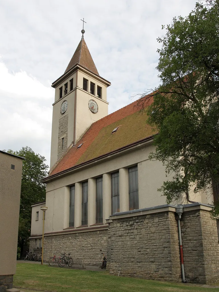 Blažovice - kostel Božského srdce Páně.