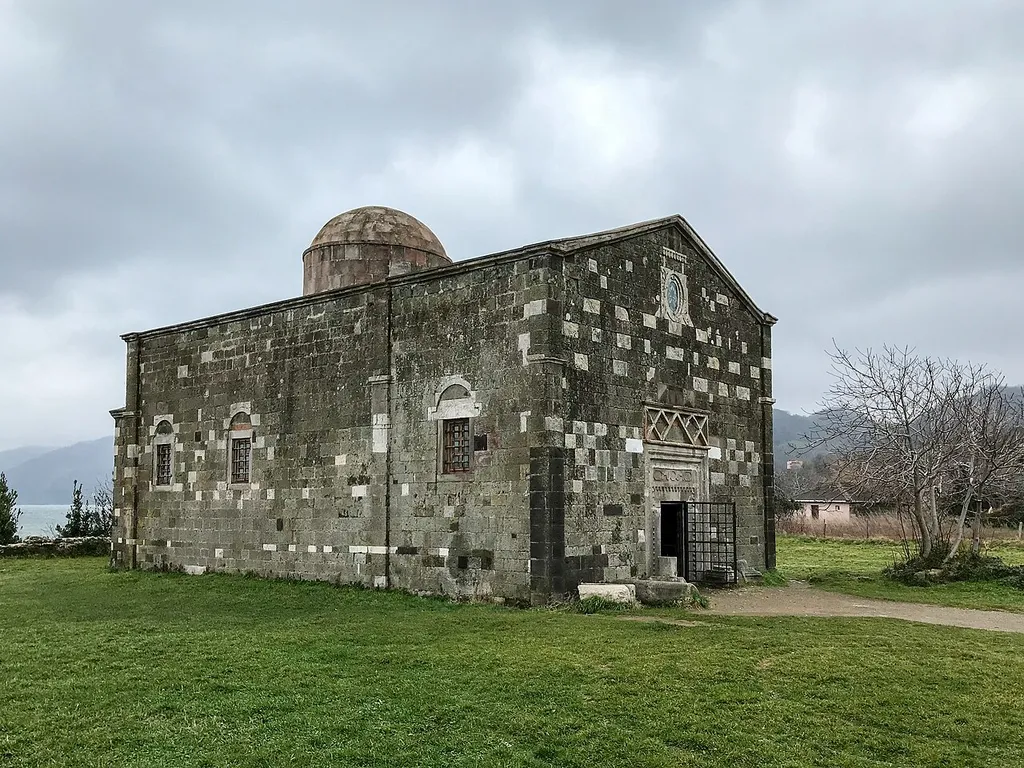 Byzantine Church in Cape Jason in Perşembe - Ordu, Turkey,