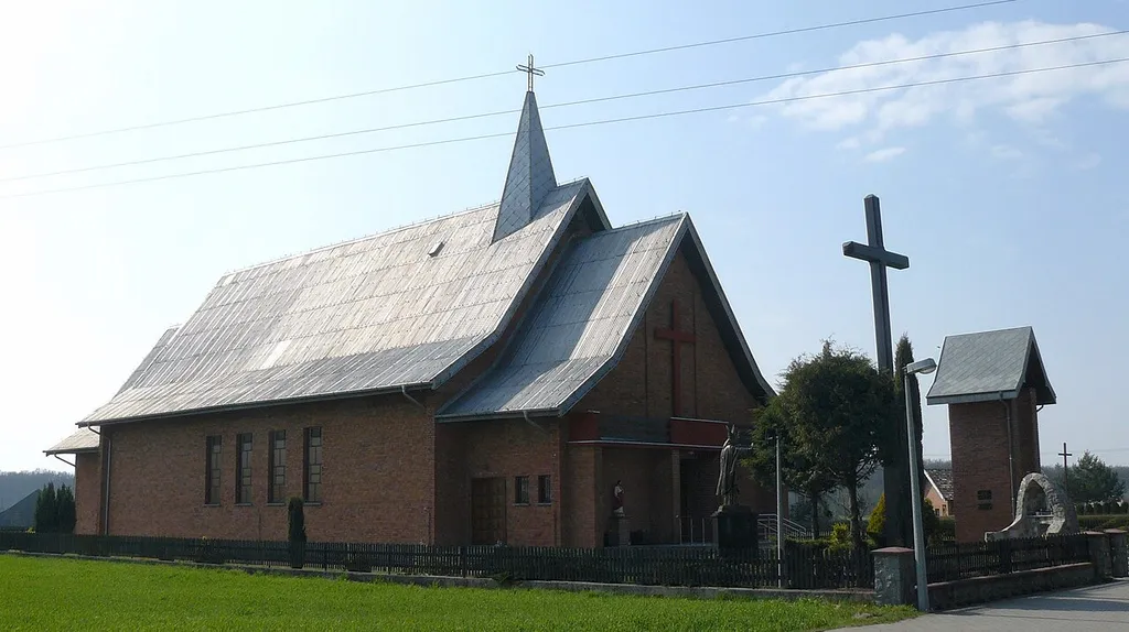 Kościół w Roszkach, gm. Krotoszyn.
