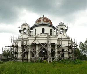 Church of the Protection of the Theotokos in Ruchi, Krestetsky District