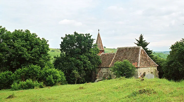 Zlagna church, Romania