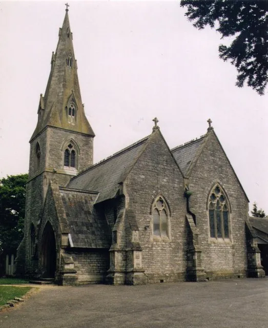 Holy Trinity parish church, Weston Lane, Weston, Hampshire, seen from the west