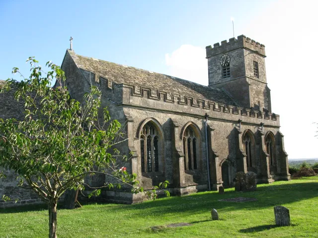 St Michael and All Angels church from the north