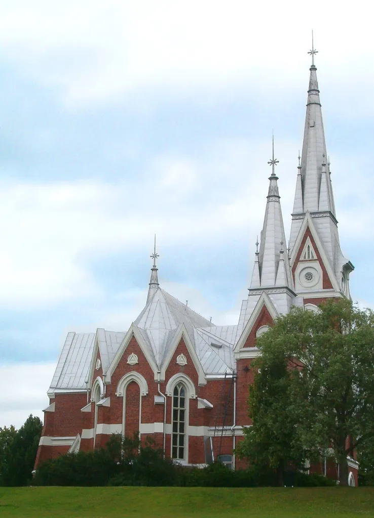 Joensuu Church in Joensuu, North Karelia, Finland