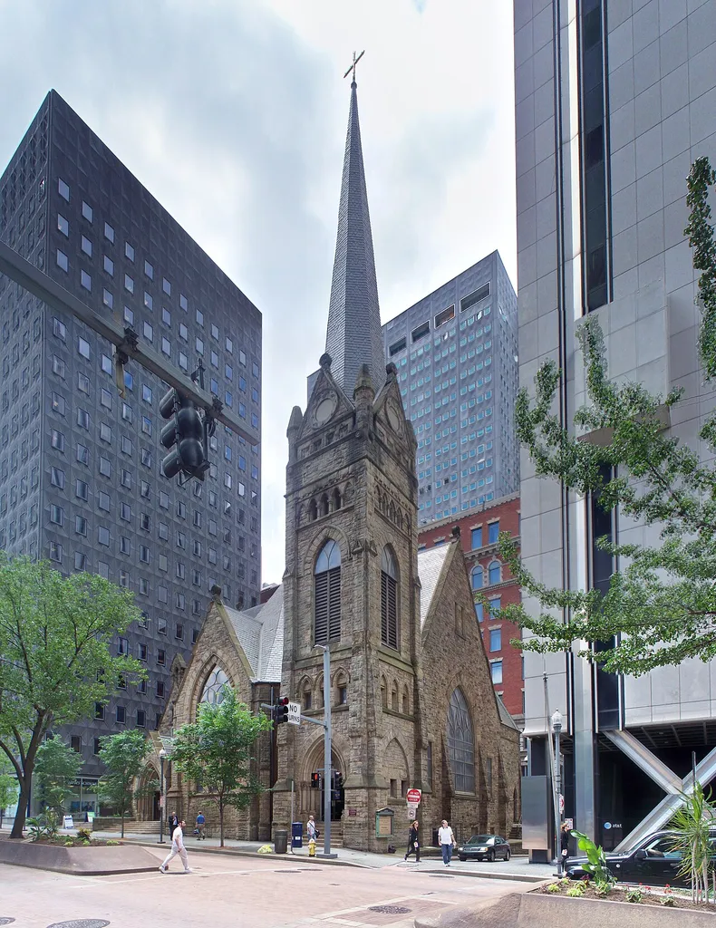 First English Evangelical Lutheran Church, on Grant Street in downtown Pittsburgh