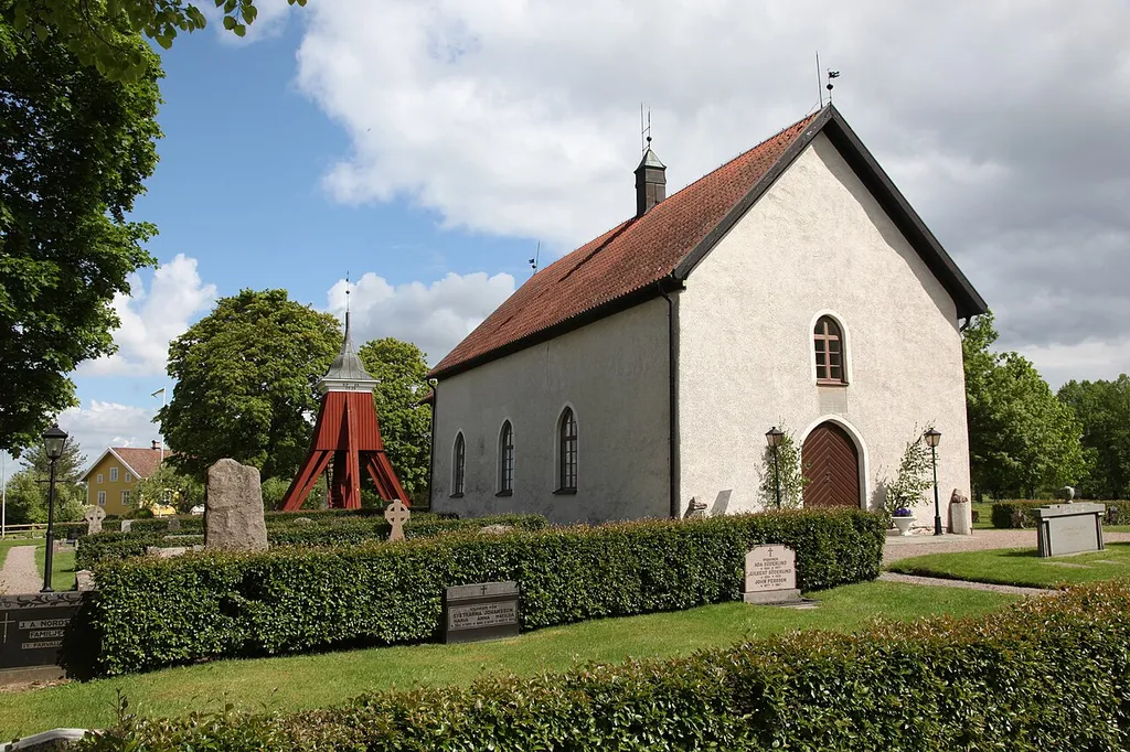 Vättlösa kyrka. A church near Lidköping