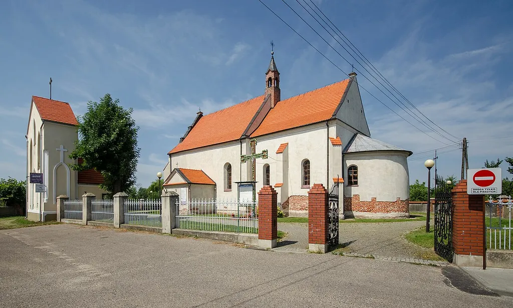 Rychwał, kościół par. p.w. Św. Trójcy, 1476, 1574, 1790-1800, 1874