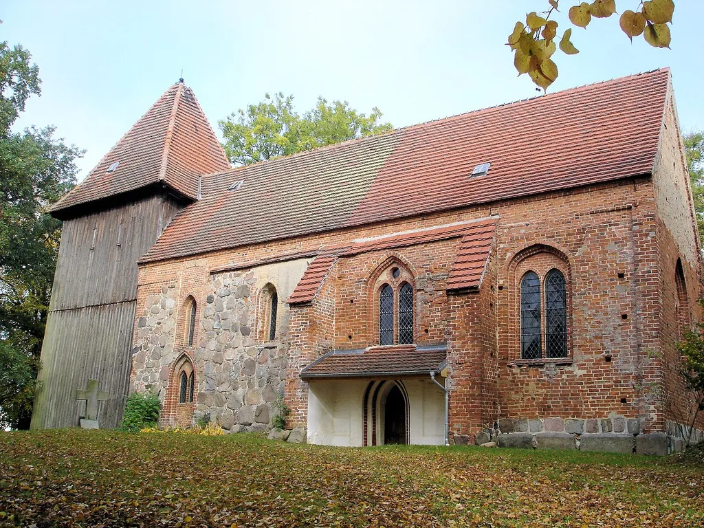 Church in Kirch Mulsow, Mecklenburg, Germany