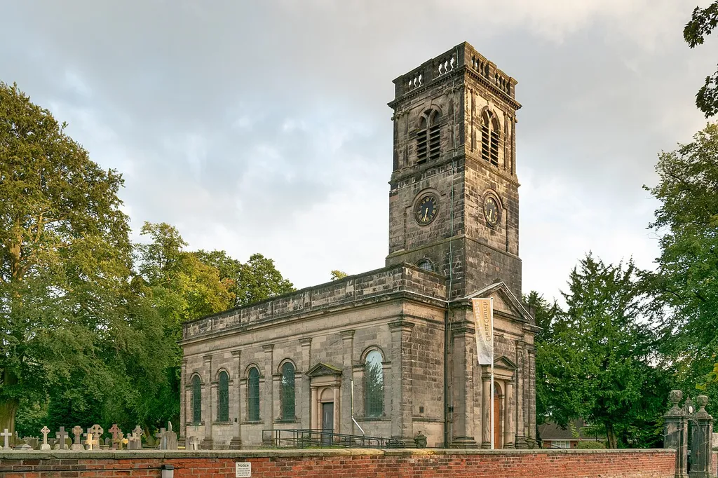 Christ Church, Alsager .mw-parser-output .messagebox{margin:4px 0;width:auto;border-collapse:collapse;border:2px solid var(--border-color-progressive,#6485d1);background-color:var(--background-color-neutral-subtle,#fbfcff);color:var(--color-base,#202122);box-sizing:border-box;border-inline-start-width:8px}.mw-parser-output .messagebox.mbox-small{font-size:88%;line-height:1.25em}.mw-parser-output .mbox-warning,.mw-parser-output .mbox-speedy{border:2px solid var(--border-color-error,#b22222);background:var(--background-color-error-subtle,#ffdbdb);border-inline-start-width:8px}.mw-parser-output .mbox-serious,.mw-parser-output .mbox-delete,.mw-parser-output .mbox-stop{border:2px solid var(--border-color-error,#b22222);border-inline-start-width:8px}.mw-parser-output .mbox-issue,.mw-parser-output .mbox-content{border:2px solid #f28500;background:var(--background-color-warning-subtle,#ffe);border-inline-start-width:8px}.mw-parser-output .mbox-query,.mw-parser-output .mbox-style{border:2px solid #f4c430;background:var(--background-color-warning-subtle,#ffe);border-inline-start-width:8px}.mw-parser-output .mbox-shit{border:2px solid #960;border-inline-start-width:8px}.mw-parser-output .mbox-license{border:2px solid #88a;border-inline-start-width:initial}.mw-parser-output .mbox-legal{border:2px solid var(--border-color-notice,#666);background:var(--background-color-base,#fff);border-inline-start-width:8px}.mw-parser-output .mbox-honor{border:2px solid #ca3;background:var(--background-color-warning-subtle,#fcf4db);border-inline-start-width:8px}.mw-parser-output .mbox-growth{border:2px solid #8d4;background:var(--background-color-success-subtle,#d5fdf4);border-inline-start-width:8px}.mw-parser-output .mbox-move{border:2px solid #93c;border-inline-start-width:8px}.mw-parser-output .mbox-protection,.mw-parser-output .mbox-message{border:2px solid var(--border-color-base,#aaa);border-inline-start-width:8px}.mw-parser-output .messagebox .mbox-text{border:none;padding:0.25em 0.9em;w