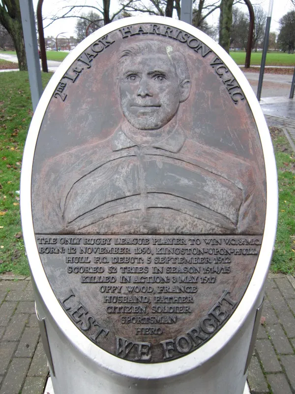 2nd Lt Jack Harrison V.C. M.C.