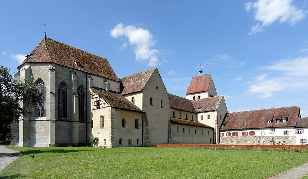 Das Münster in Mittelzell auf der Reichenau im August 2013