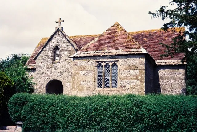 Former parish church of St Mary, Tarrant Rawston, Dorset, seen from the south
