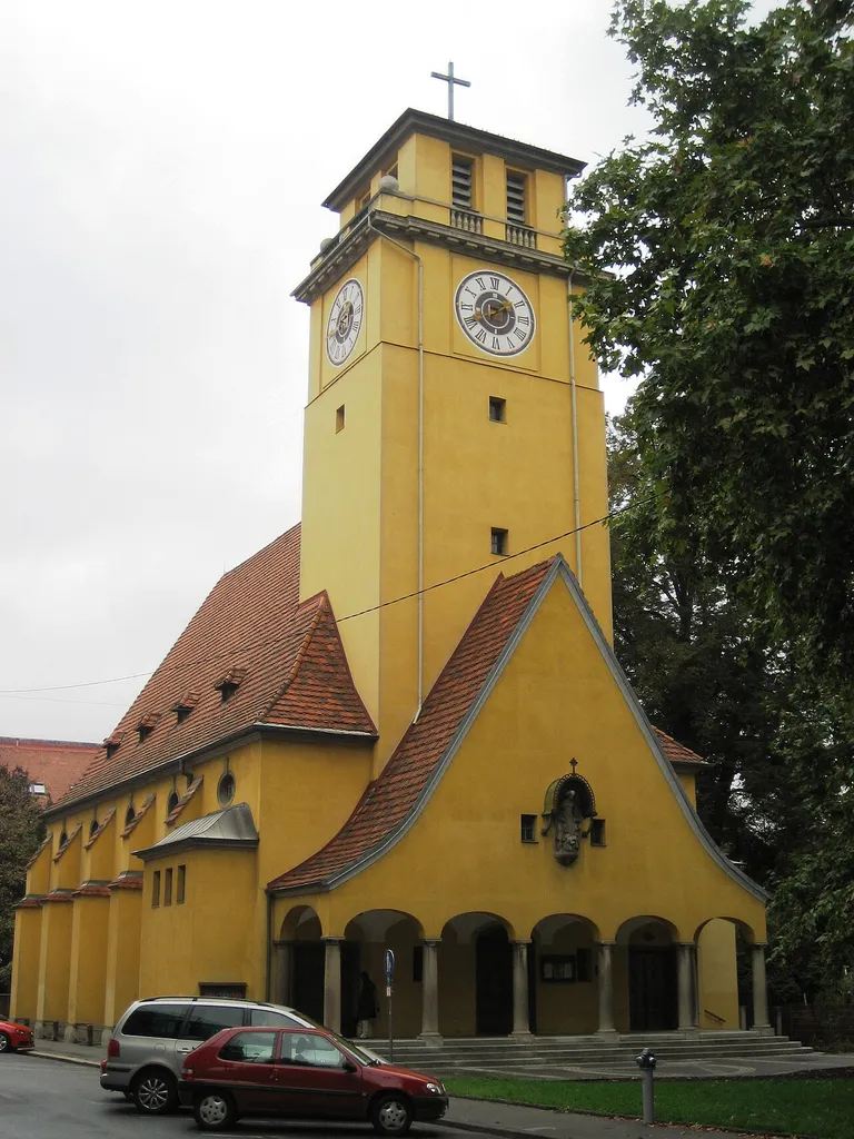 "Kreuzkirche", a protestant church in Graz, Austria