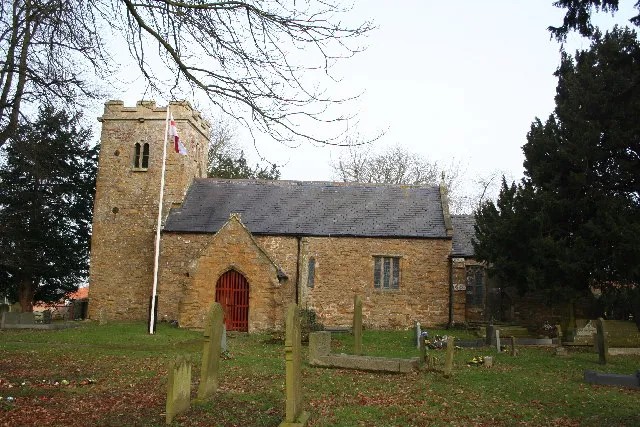 St George's parish church, Bradley, Lincolnshire, seen from the south