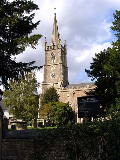All Saints, Stone with Woodford Parish Church. Originally started as a Chapel of Ease to Berkeley probably in the 12th Century.