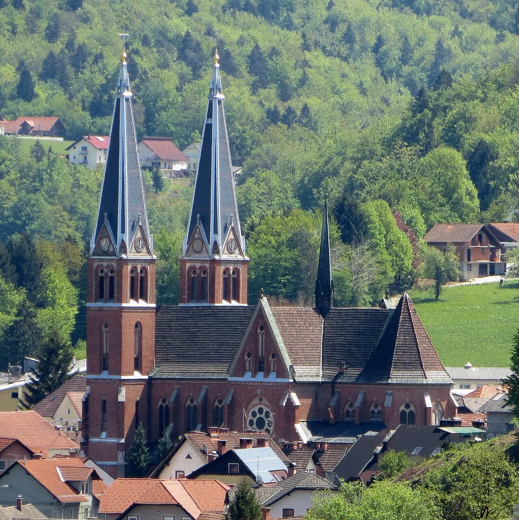 Saint Martin's Church in Šmartno pri Litiji, Slovenia