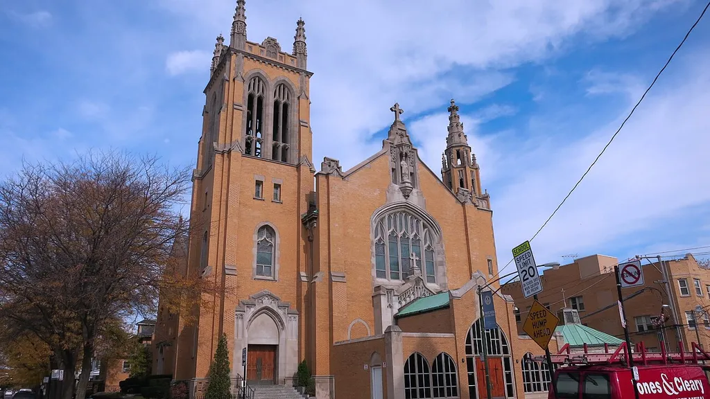 One of the most notable structures in Hermosa, Chicago is the St. Philomena Catholic Church, which is located on Cortland and Kedvale.