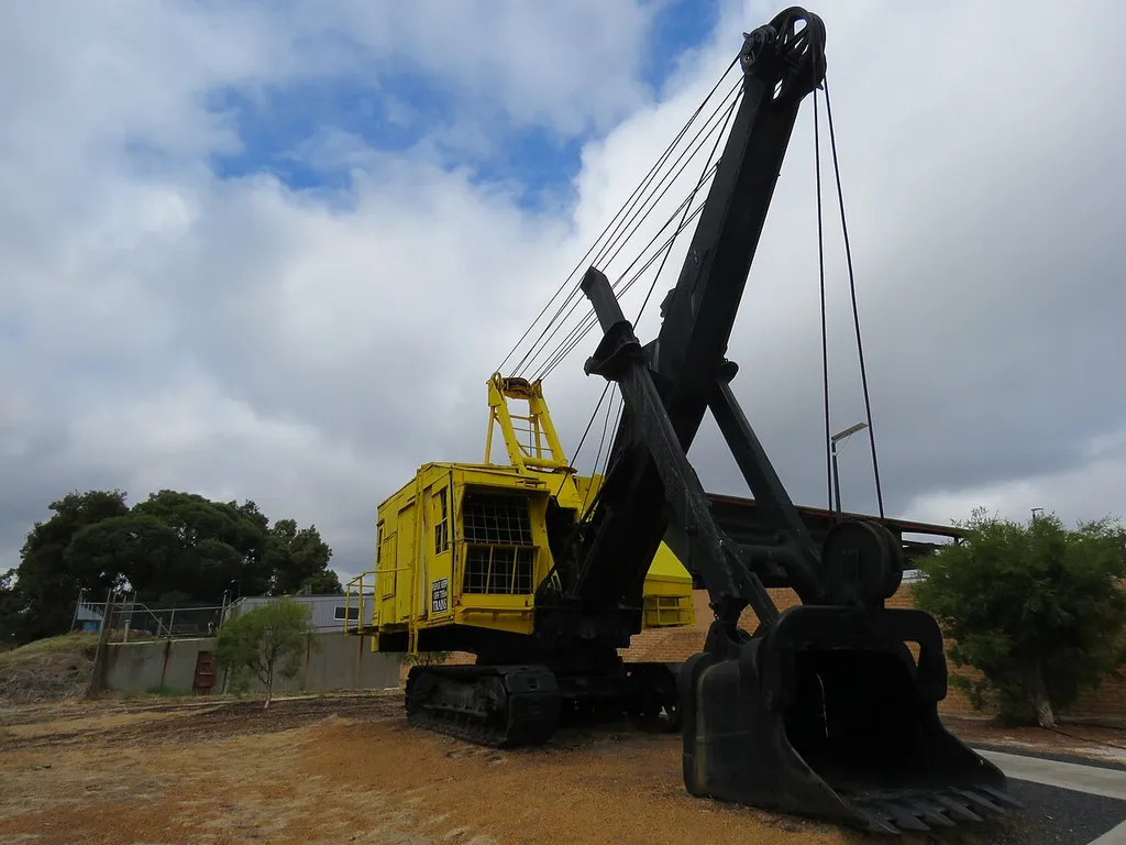 The Ruston Bucyrus 54RB Mechanical Shovel, Collie, Western Australia.